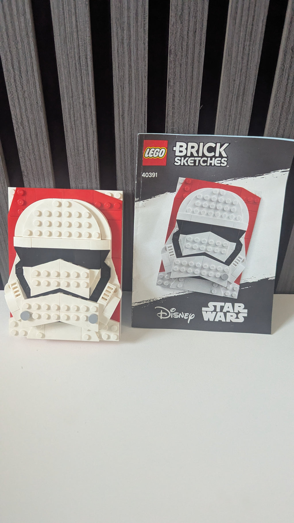 Star Wars 40391 First Order Stormtrooper Brick Sketches