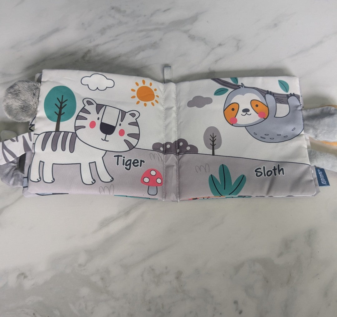 Jungle Animals Sensory Baby Book