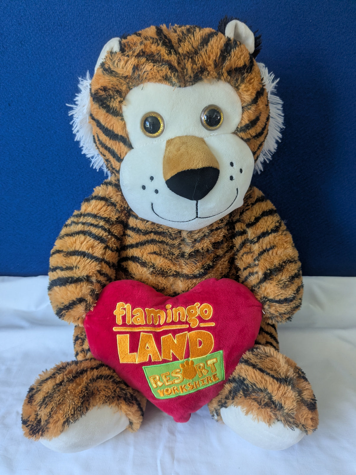 Large Flamingoland Souvenier Tiger Plush