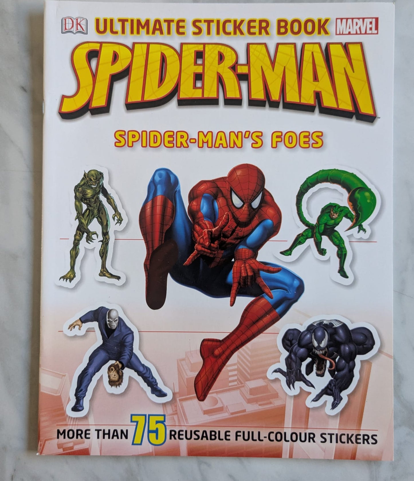 DK Ultimate Sticker Book: Spider-man's Foes