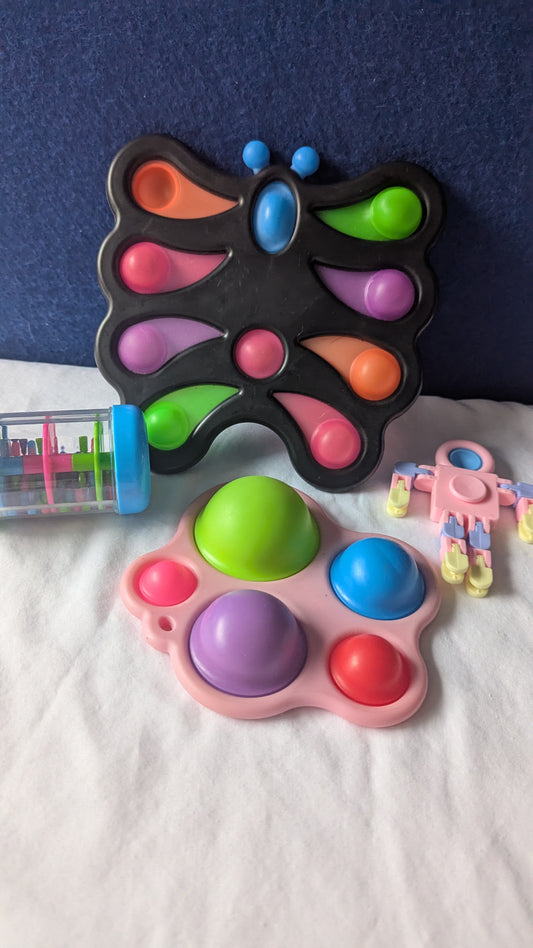 Sensory fidget popper bundle