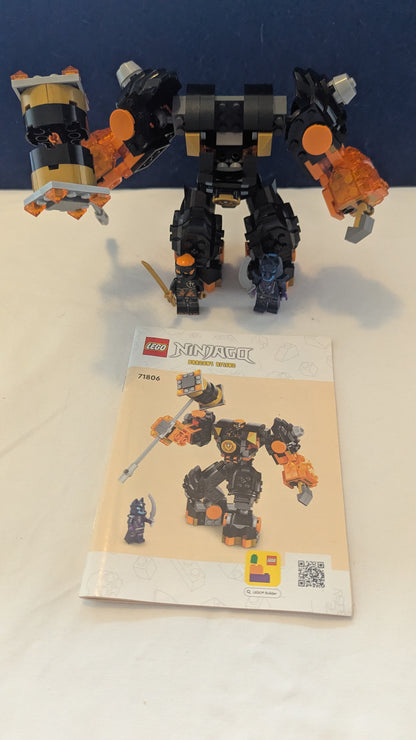 Lego Ninjago 71806 Cole's Elemental Earth