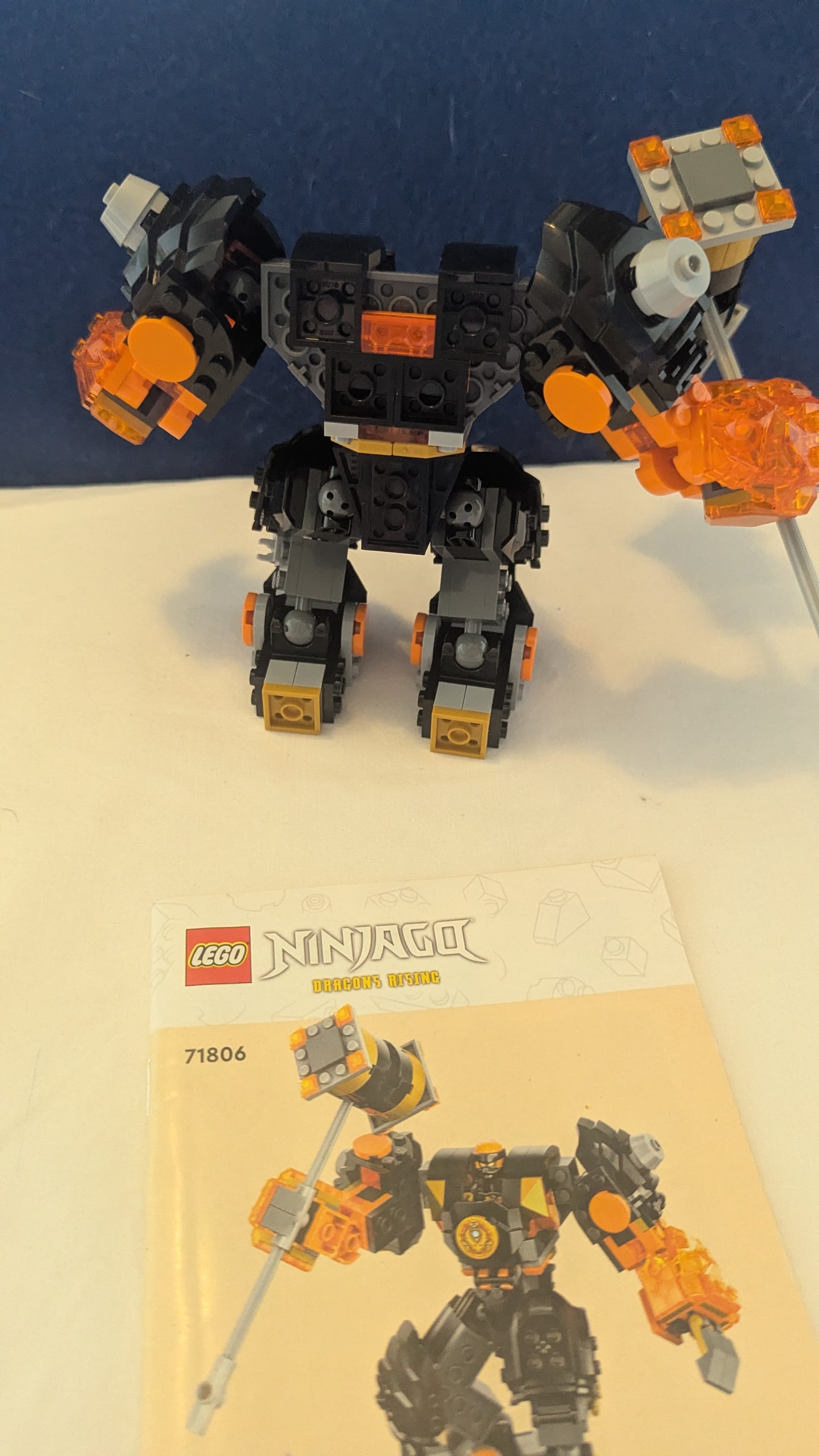 Lego Ninjago 71806 Cole's Elemental Earth