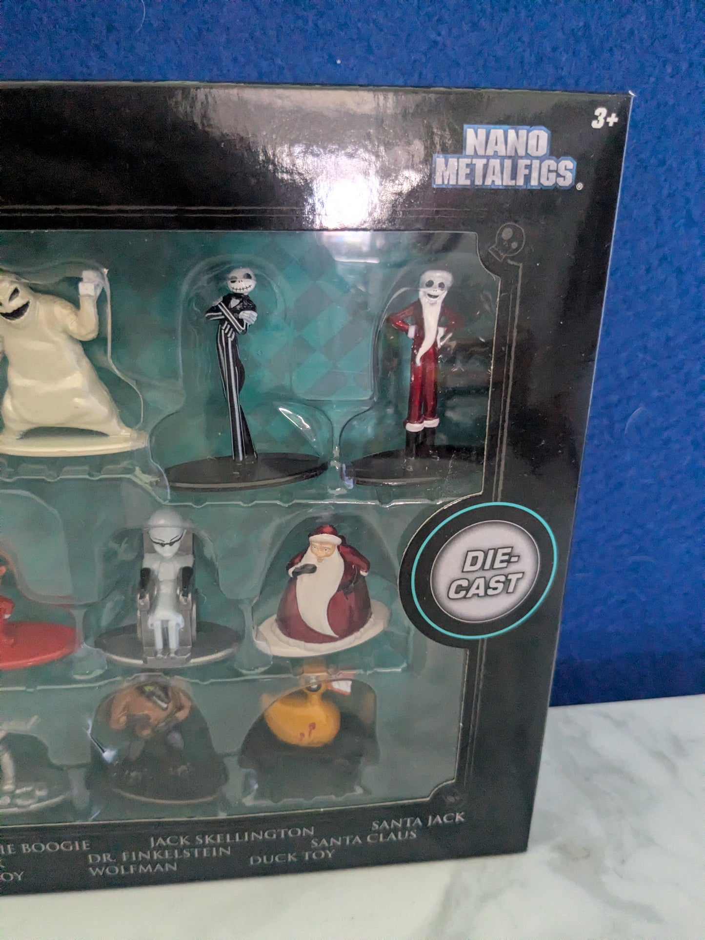 Disney Tim Burton's Nightmare Before Christmas Nano Metalfigs Series 1 Figurine Set