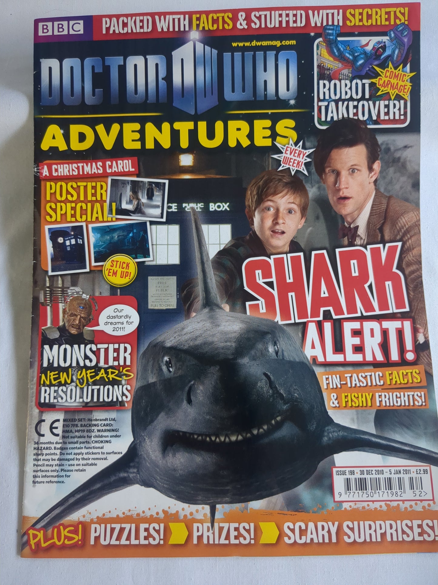 Doctor Who Adventure Magazines Issues #174-249 (2010-2011)