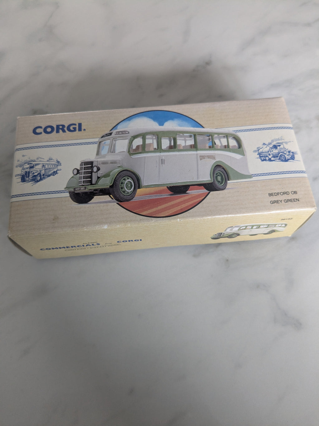 Classics 1:50 Bedford OB Coach in Grey Green Livery 98163 Limited Edition 3652/14000