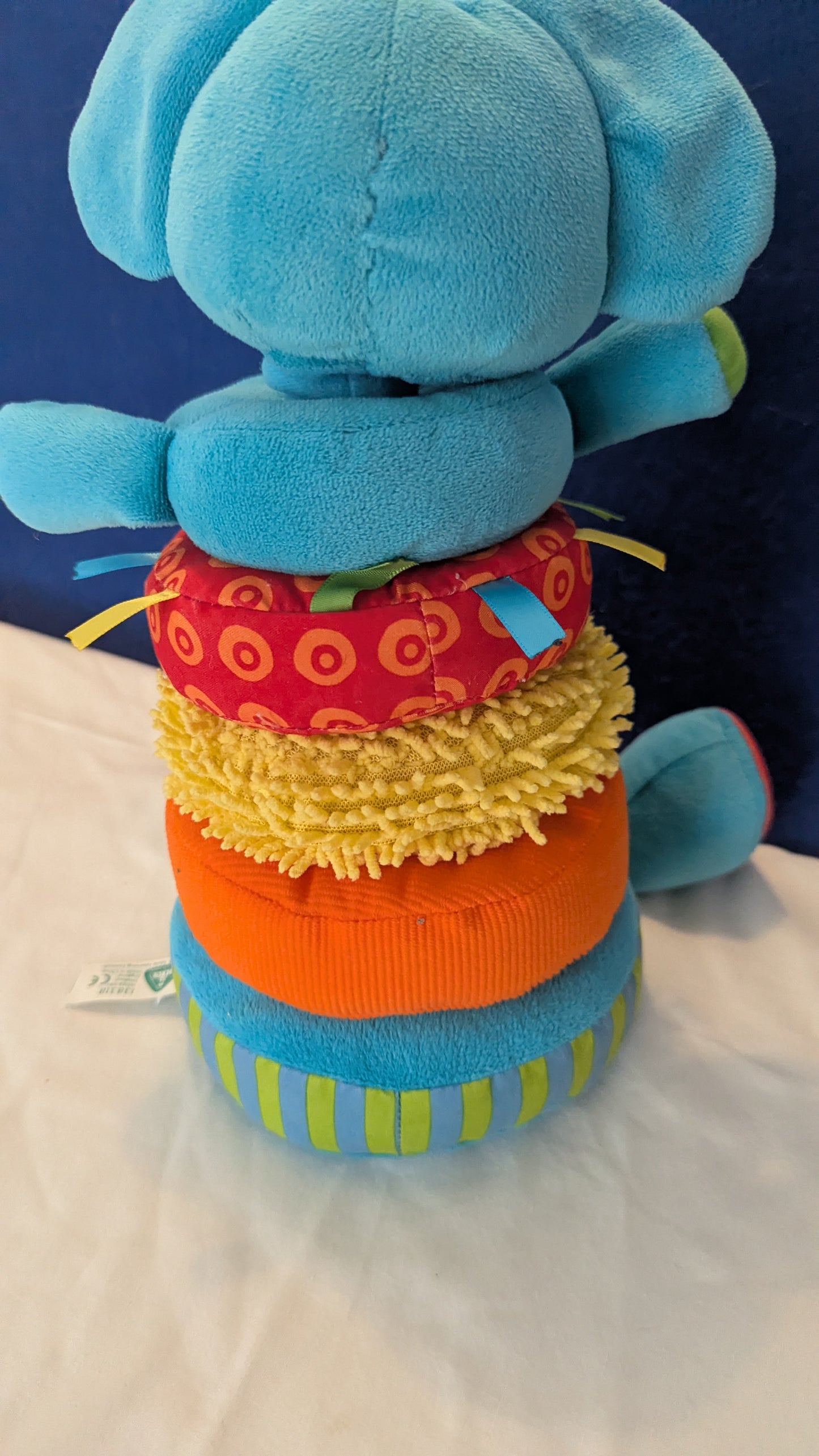 ELC Stacking Elephant Plush Sensory Toy