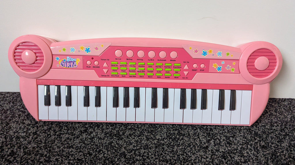 Starz Girls 37 Key Electronic Keyboard Pink