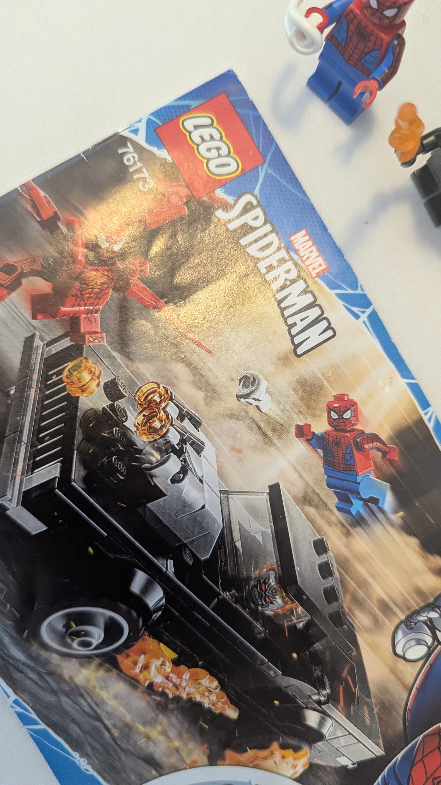 Lego Marvel Spiderman 76173 Ghostrider vs Carnage