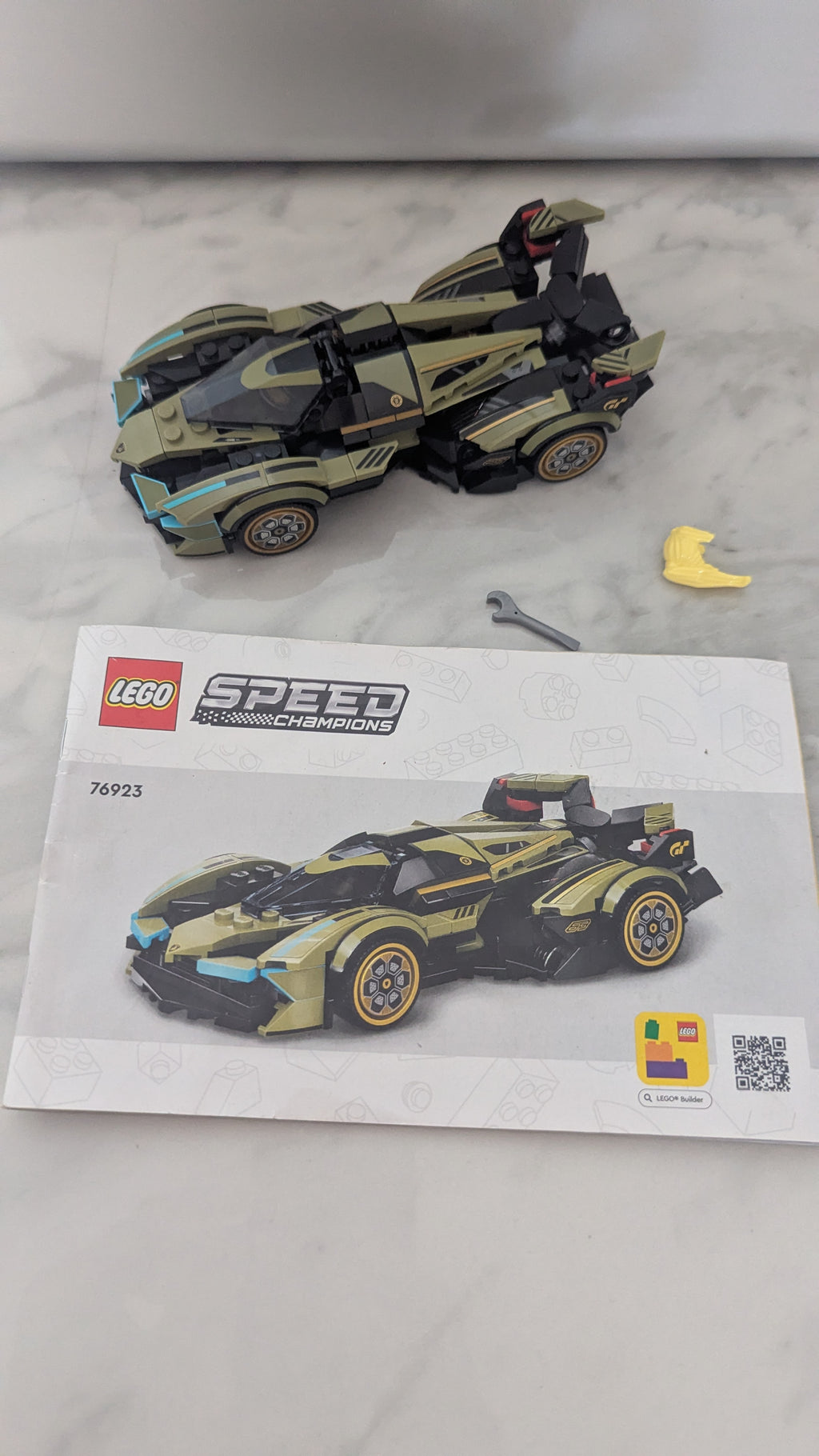 Lego Speed Champions 76923 Lamborghini Lambo V12 Vision GT