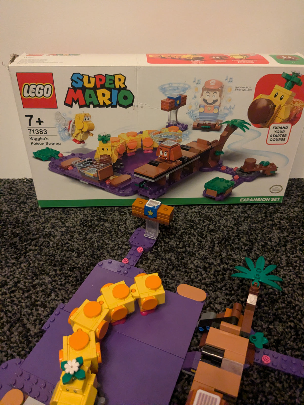 Lego Super Mario 71383 Wiggler's Poison Swamp Expansion Set
