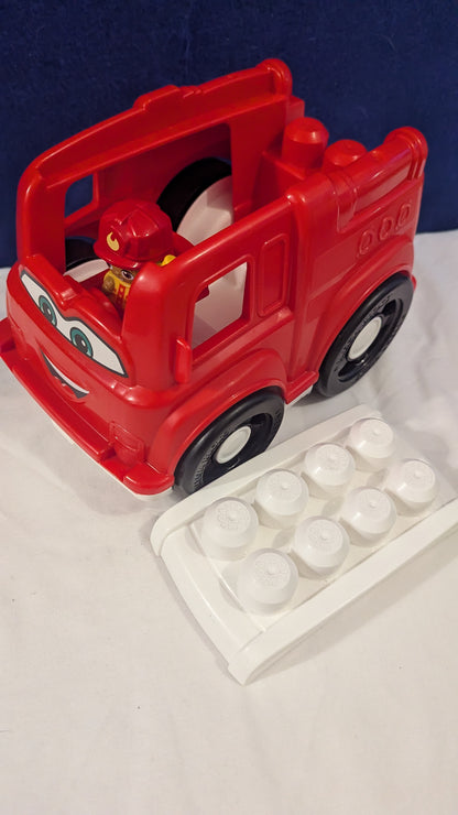 Mega Bloks First Builders Freddy Fire Truck