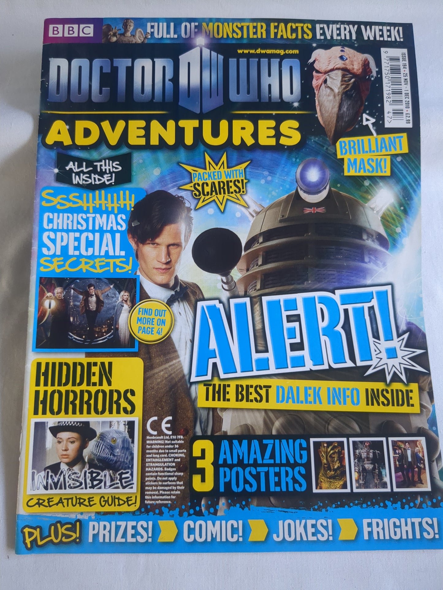 Doctor Who Adventure Magazines Issues #174-249 (2010-2011)