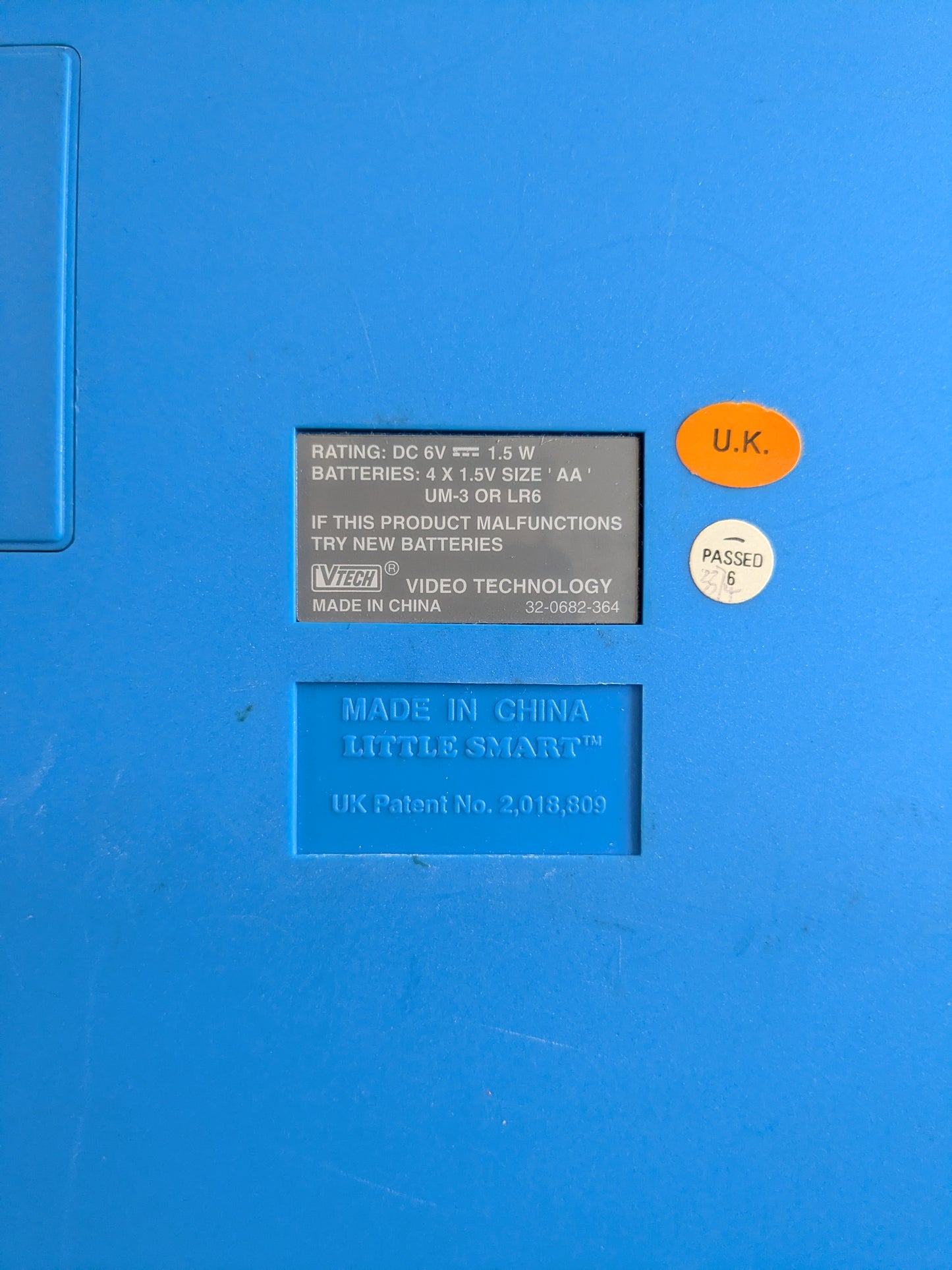 Vtech Talking Little Smart Alphabet Desk c.1991