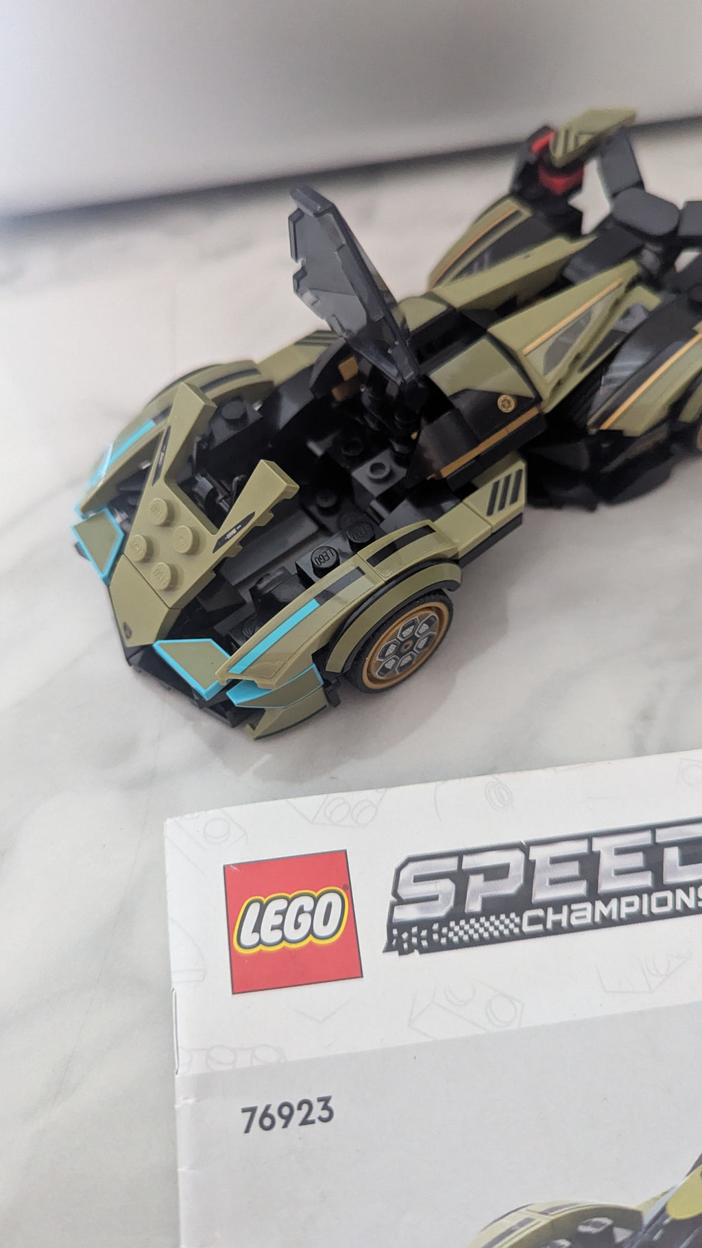 Lego Speed Champions 76923 Lamborghini Lambo V12 Vision GT