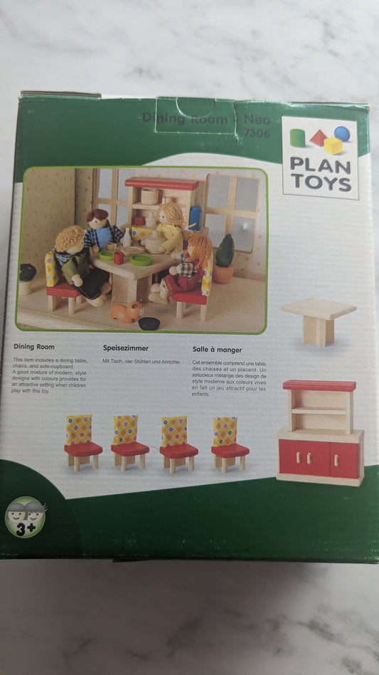 Dining Room Neo Wooden Dolls House Furniture 7306