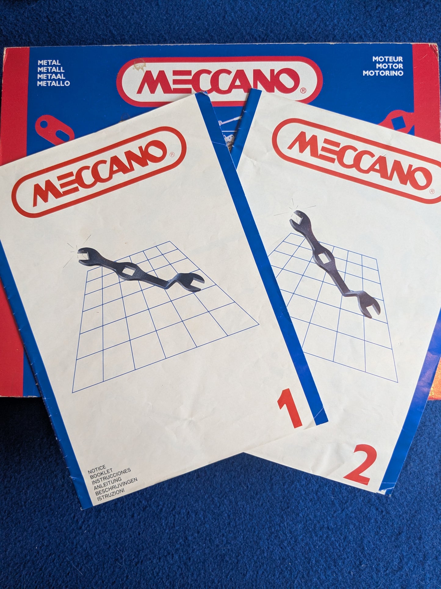 Meccano 030402 Motorised Metal Construction Kit c.1992
