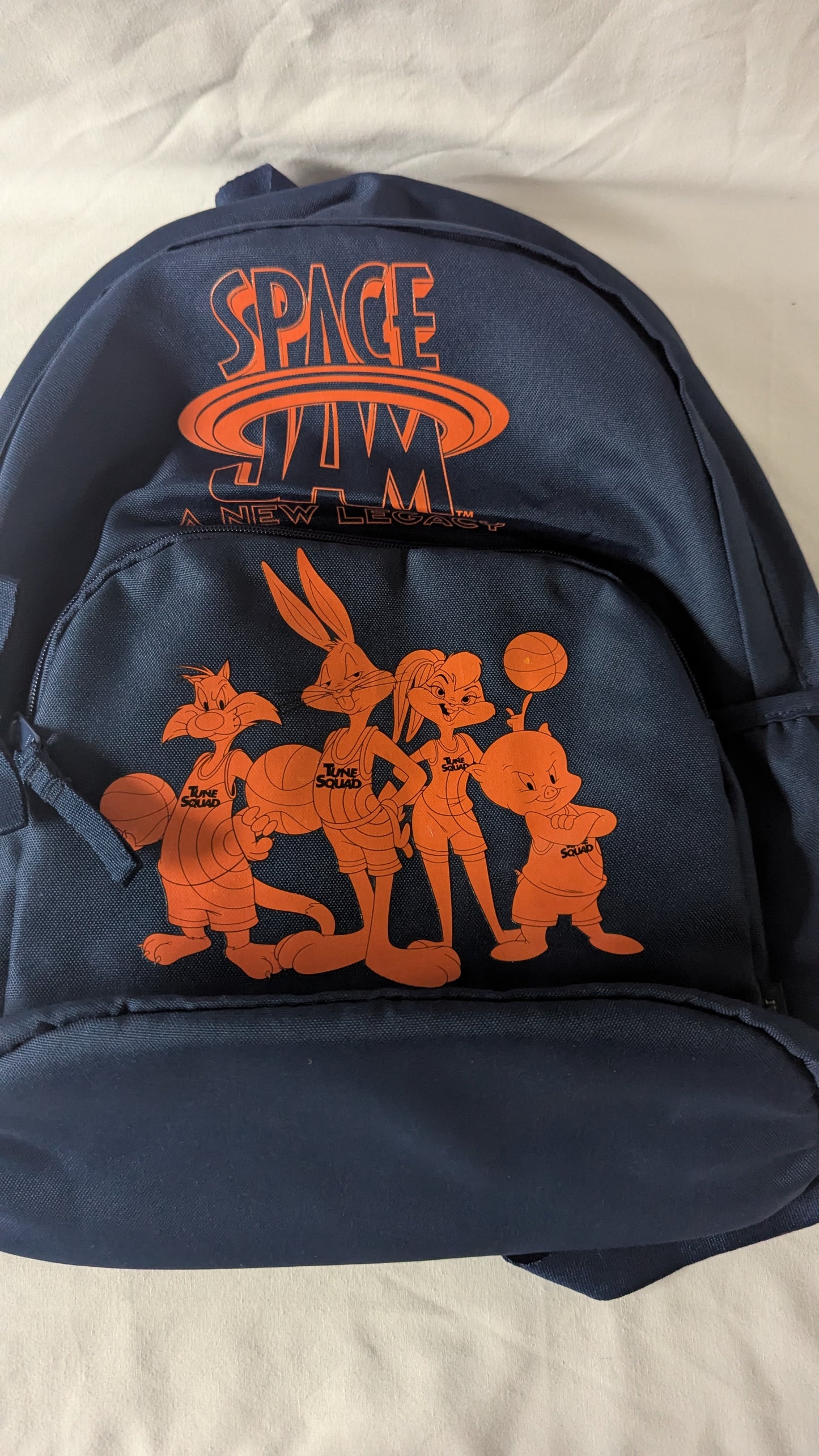 Kids Space Jam Blue 16" Backpack