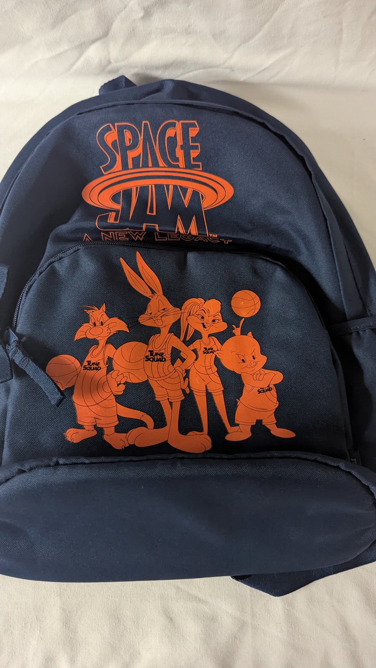 Kids Space Jam Blue 16" Backpack