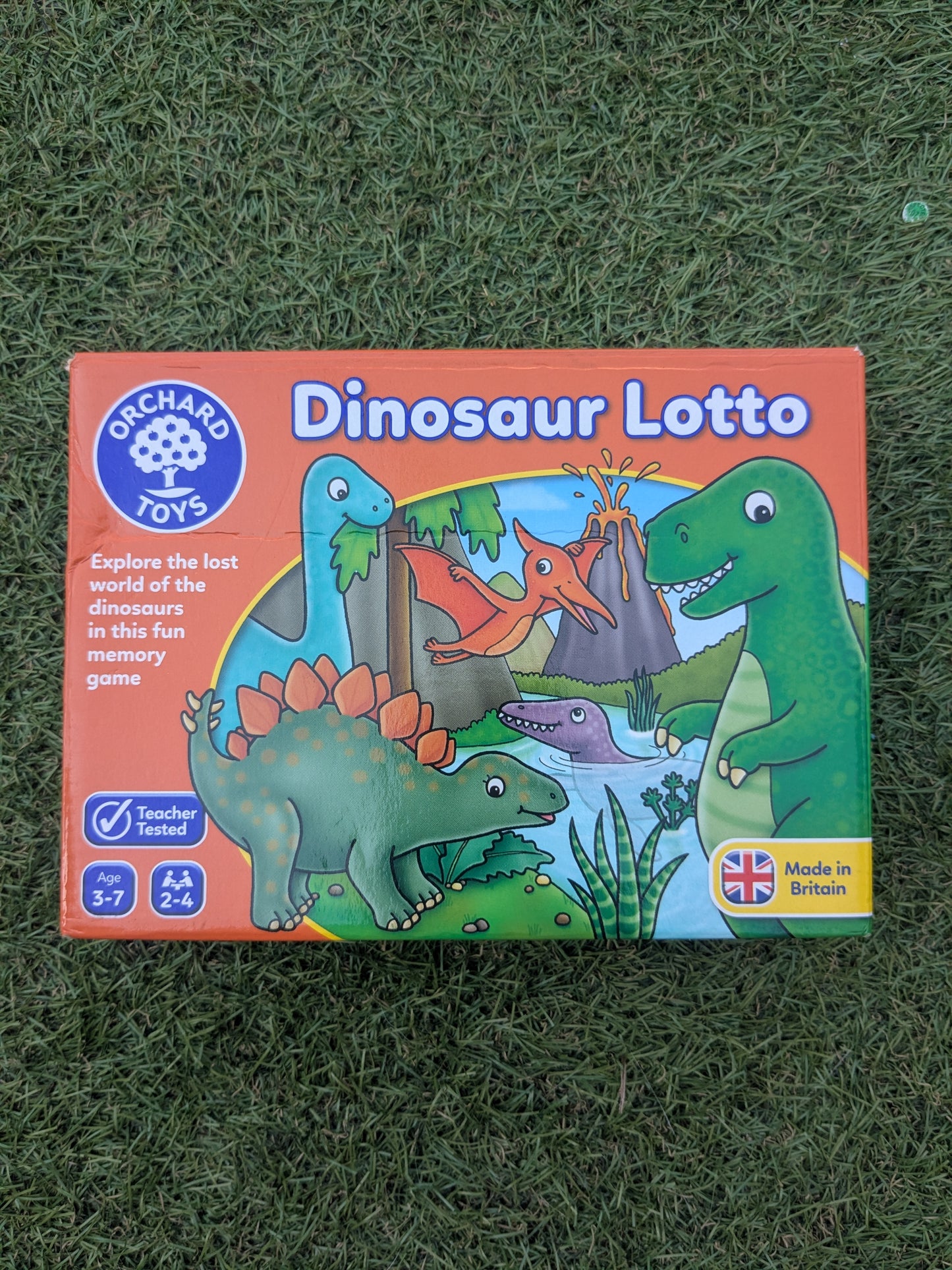 Dinosaur lotto game