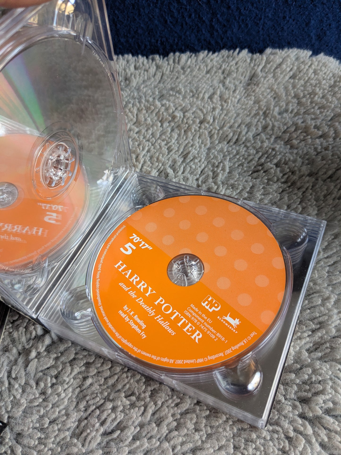 Harry Potter and the Deathly Hallows - Read by Stephen Fry CD Box Set