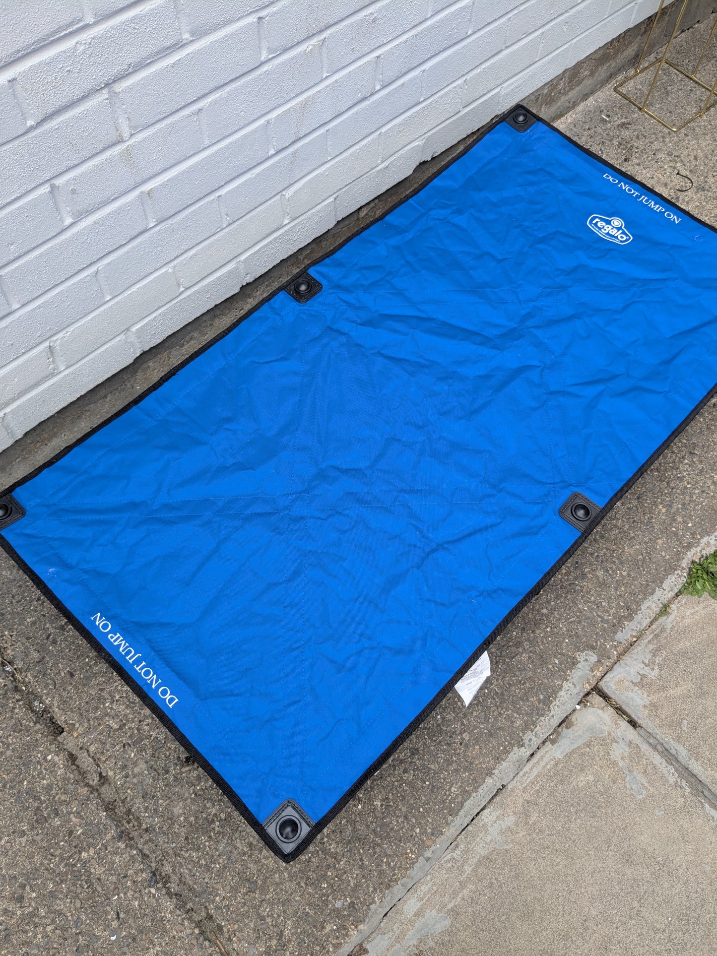 Mycot Regalo Portable Toddler Bed Royal Blue