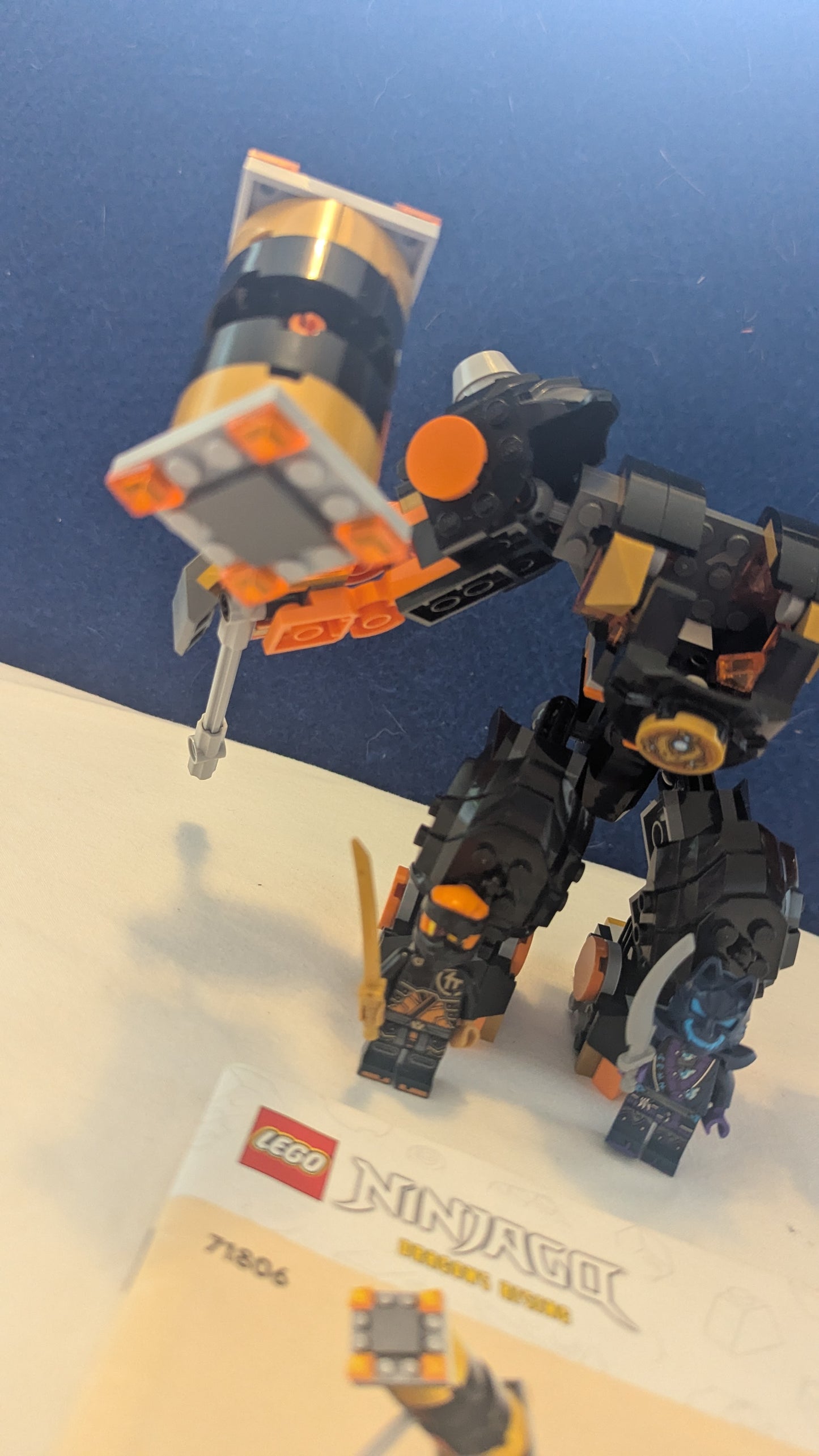 Lego Ninjago 71806 Cole's Elemental Earth
