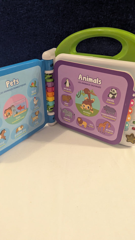 Leap Frog learning friends 100 words electronic book