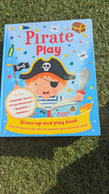 Pirate play dress up and play book