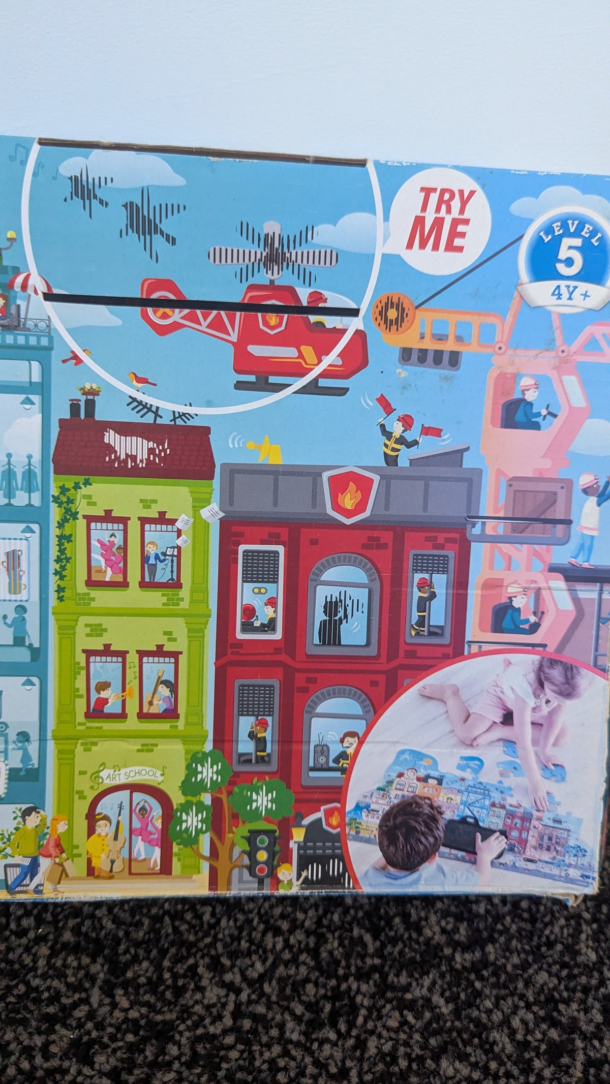 Animated City Puzzle 50 pcs