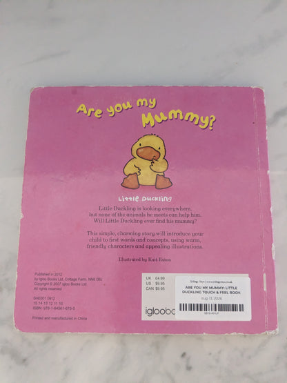 Are You my Mummy? Little Duckling Touch & Feel Book