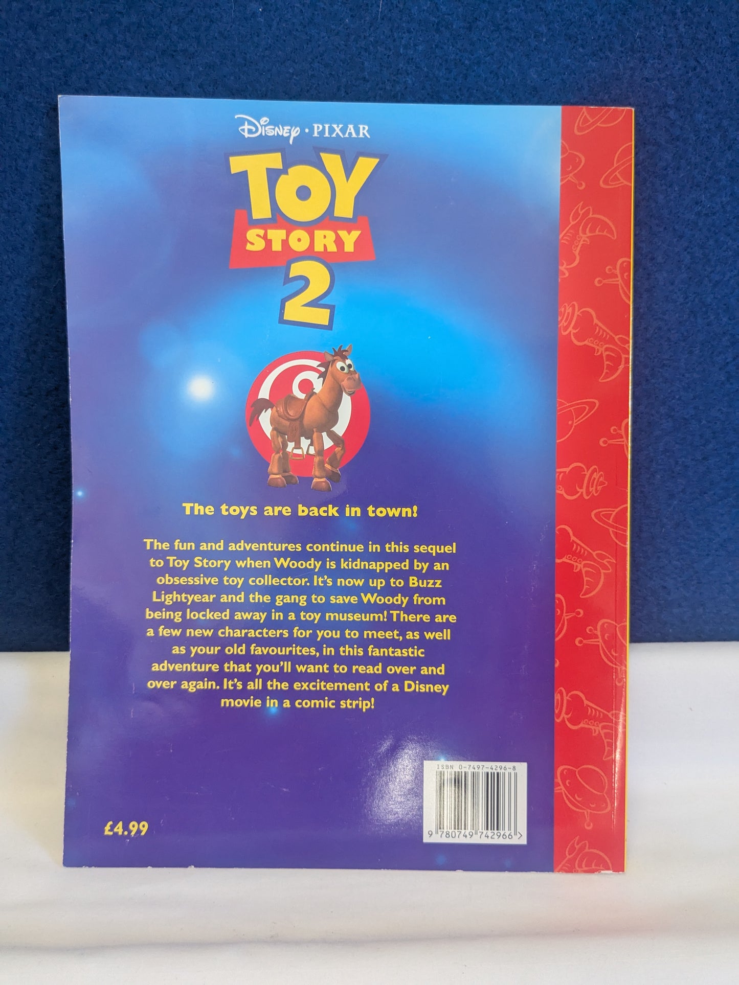 Disney Pixar Toy Story 2 Film Storybook With Extra Make A Scene  Part