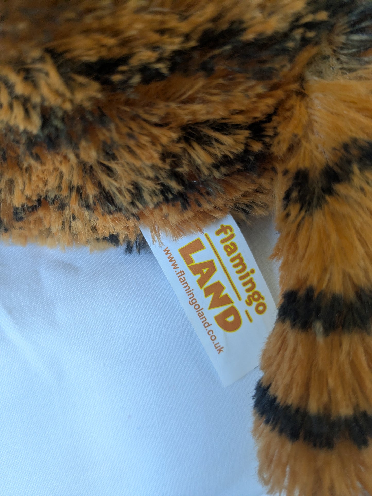 Large Flamingoland Souvenier Tiger Plush