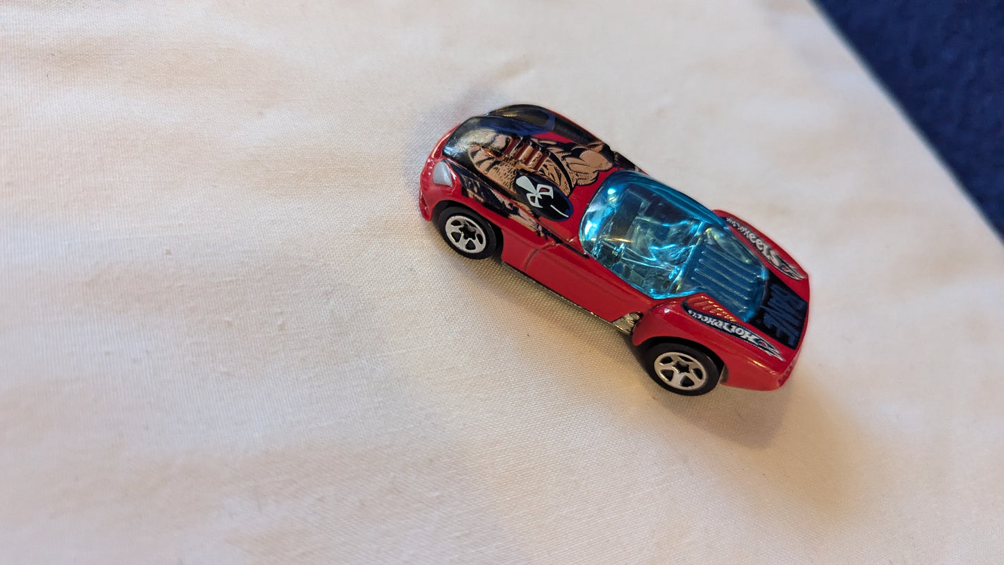 Hot Wheels Die Cast " Greased Lightning" DC Comics Bane