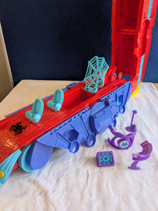 Marvel Spidey & His Amazing Friends Spider Crawl-R HQ Playset