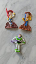 Vintage General Mills Cereal Premium Toy Story 2 Jessie, Woody & Buzz Hangng Ornaments