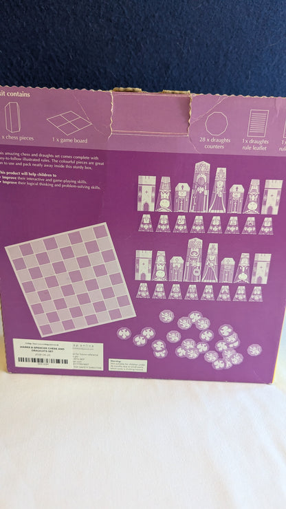 Marks & Spencer Chess and Draughts Set