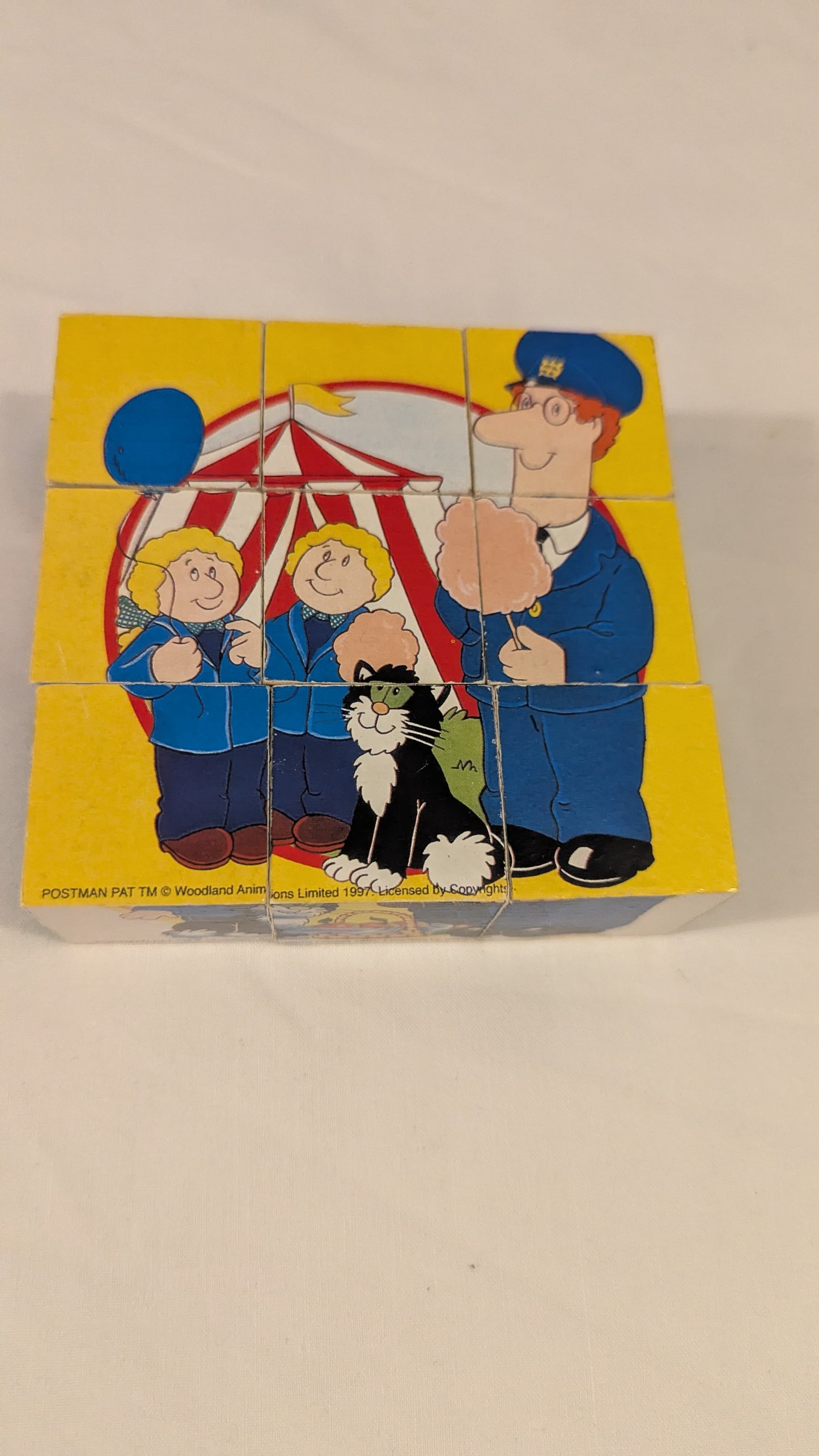 Dekkertoys Postman Pat Picture Puzzle Blocks c.1997