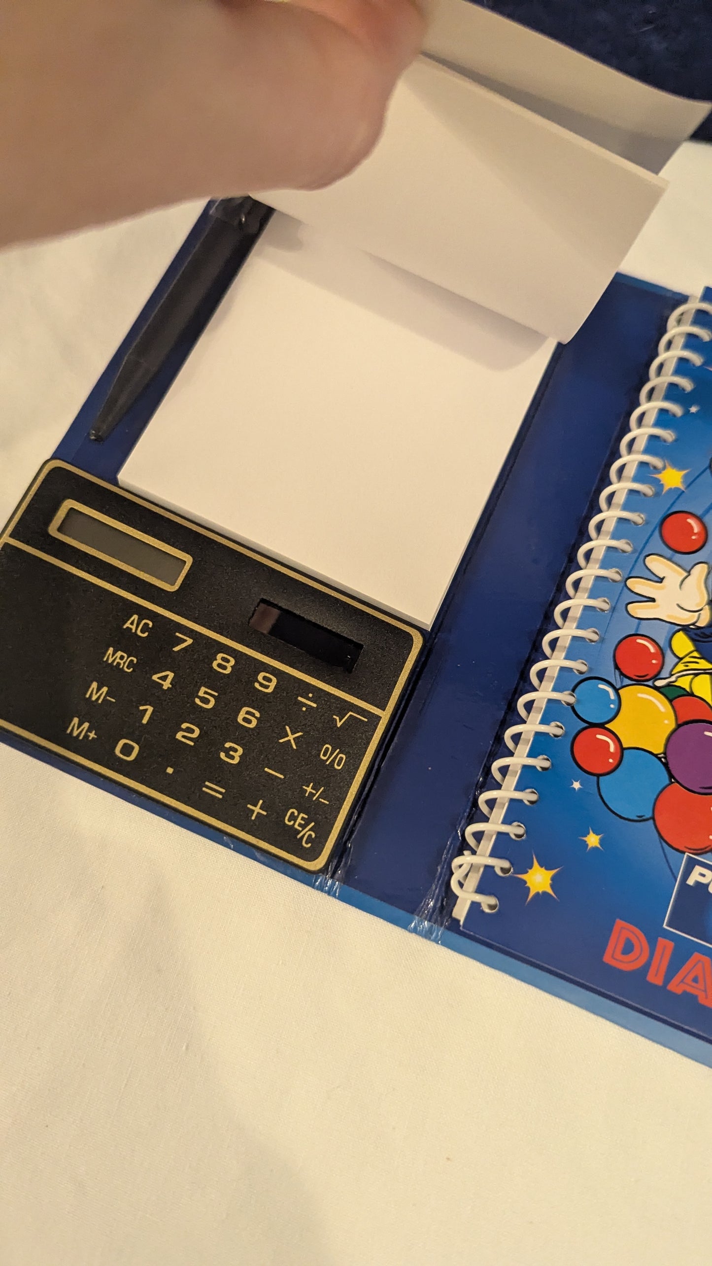 Vintage Pepsi Megabowl Organiser/Filofax c.1990