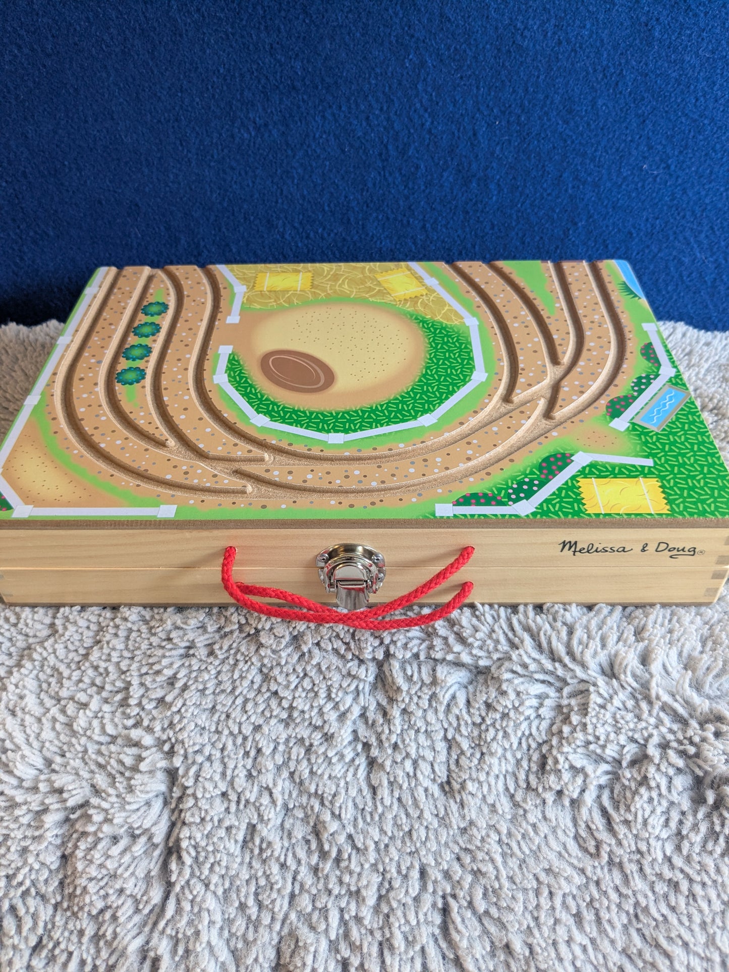 Melissa & Doug Take Along Farm Wooden Playset