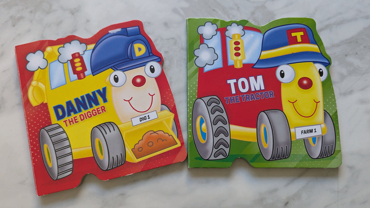 Danny the Digger & Tom the Tractor books