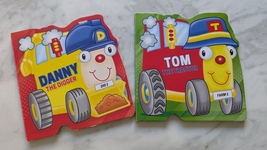 Danny the Digger & Tom the Tractor books