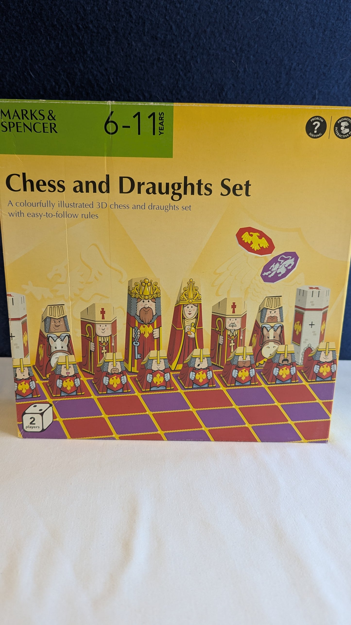 Marks & Spencer Chess and Draughts Set