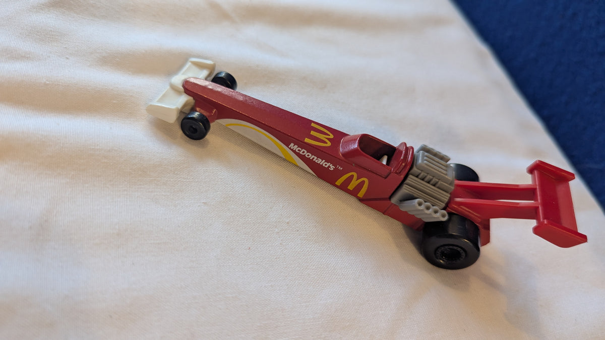 Vintage 1993 Hot Wheels McDonald Top Fuel Dragster