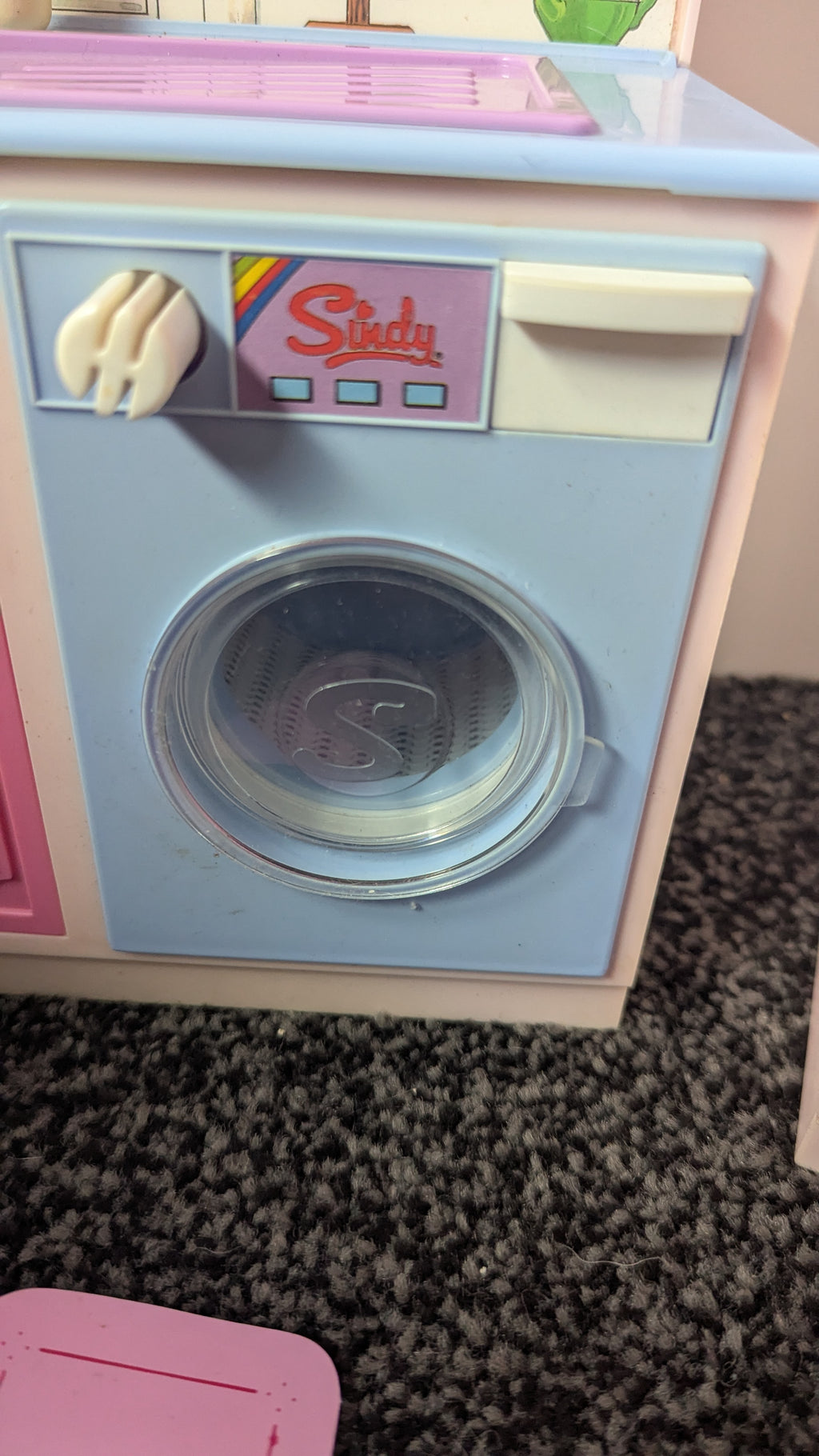 Vintage Sindy Kitchen, Cooker, Fridge & Accessories