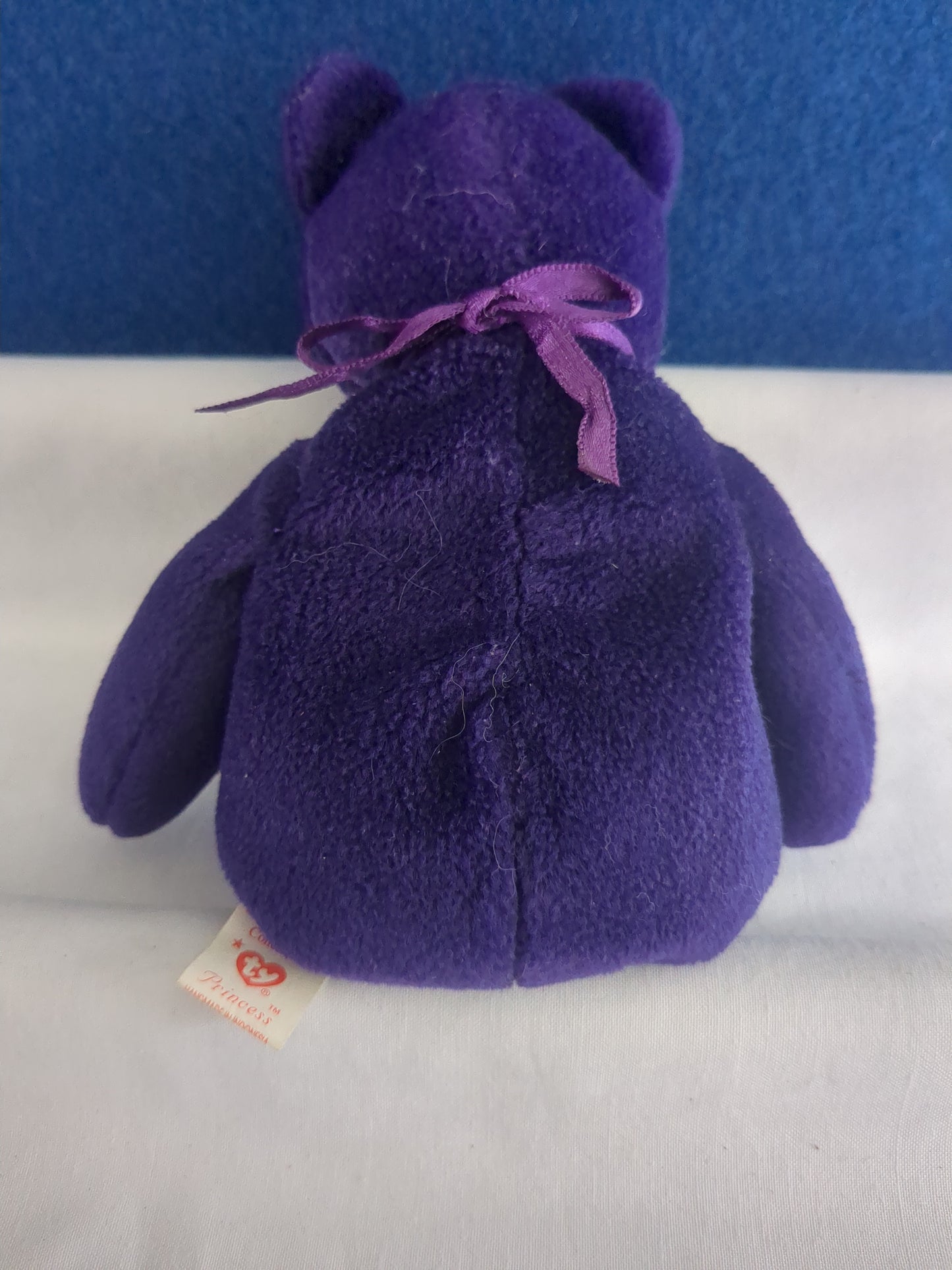 Bonnets TY Princesse (Ours violet commémoratif Princesse Diana) 1997