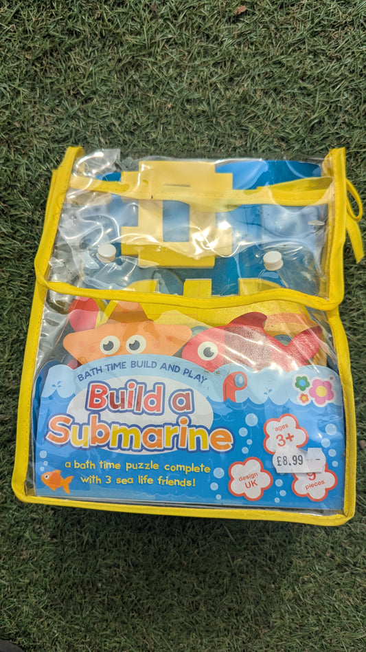 Build a Submarine Bath Toy