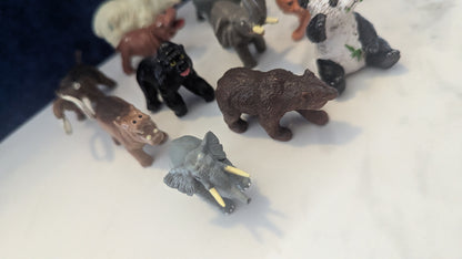 Selection of 15 Small Plastic Animals