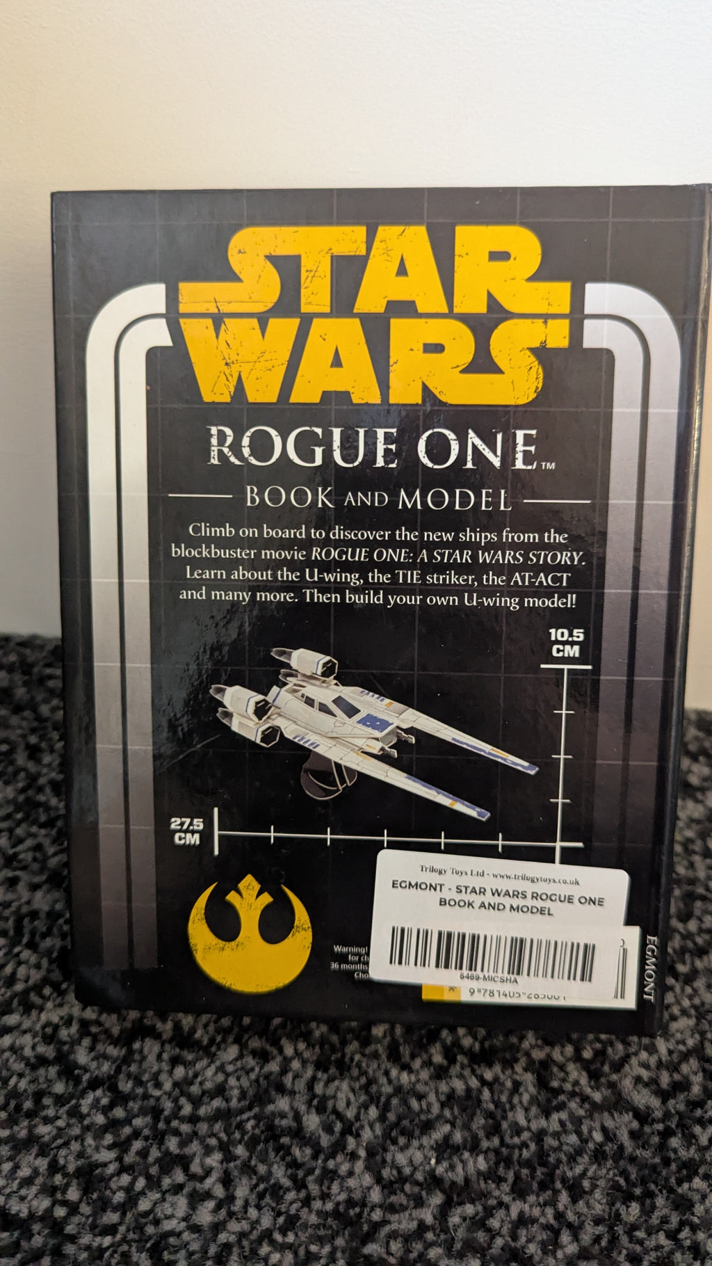 Star Wars Rogue One Book And Model