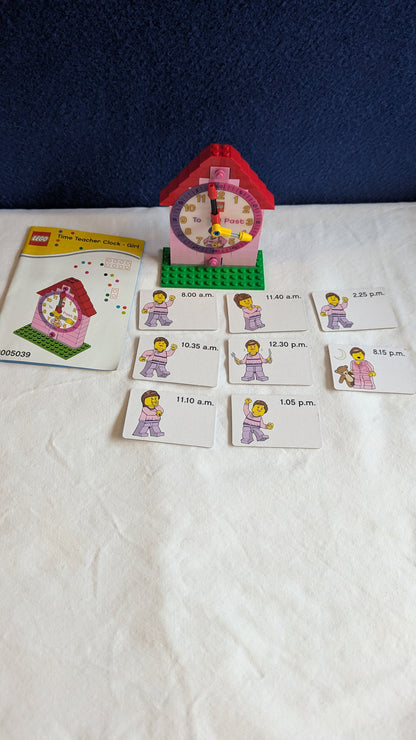 Lego 9005039 Time Teacher Clock - Girl
